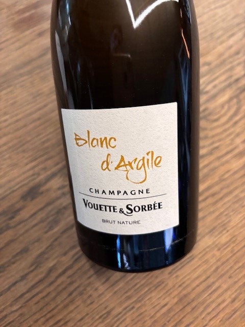 CHAMPAGNE CUVEE BLANC D'ARGILE CHARDONNAY BRUT NATURE R19 DEG 11.2022